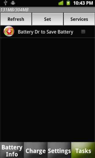 Battery Dr saver+a task killer 3
