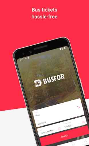 BUSFOR - bus tickets 1