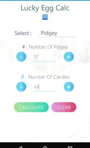 Calculator for Pokemon Go 2