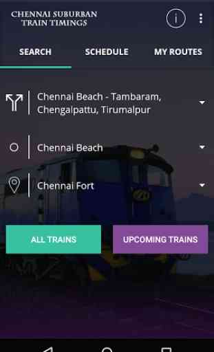 Chennai MRTS/EMU Train Timings 1