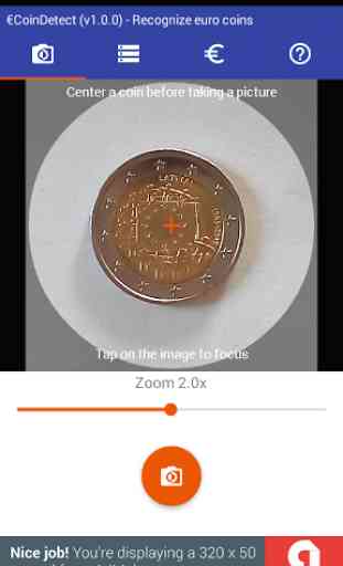 CoinDetect: Euro coin detector 1
