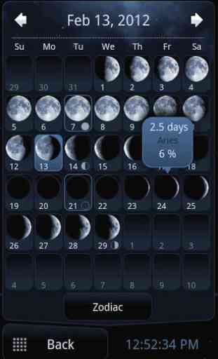 Deluxe Moon - Moon Calendar 3