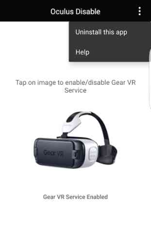 Disable For Oculus 3