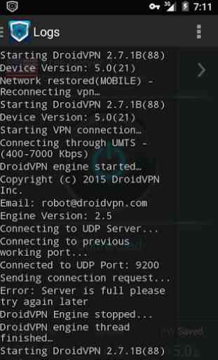 DroidVPN - Android VPN 3