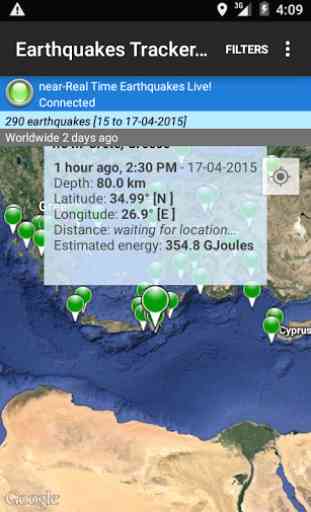 Earthquakes Tracker Pro 2
