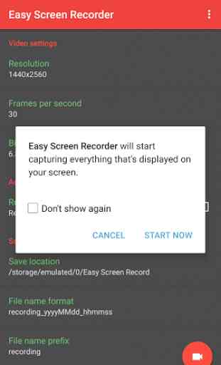 Easy Screen Recorder : Sound 1
