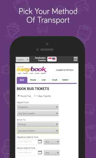 Easybook™ Bus|Train|Car|Ferry 1