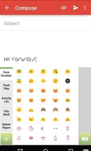 Emoticon Keyboard (with Emoji) 3