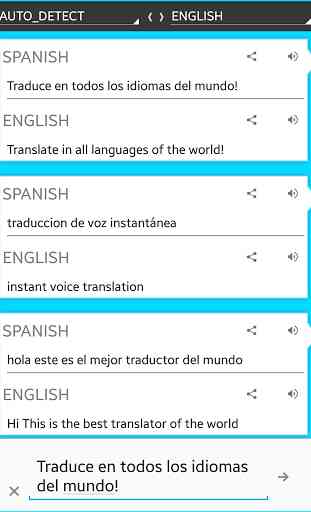 English - Spanish. Translator 3