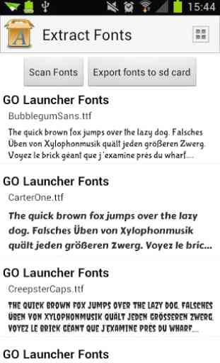 Extract Fonts 1