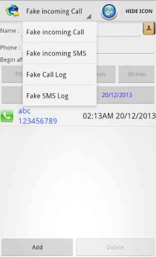 Fake Call & SMS & Call Logs 1
