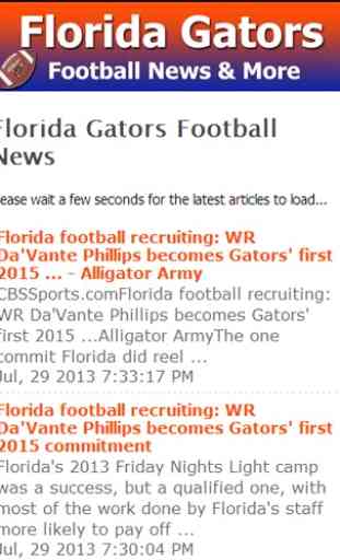 Florida Football News 4
