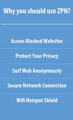 Free VPN Proxy - ZPN 2