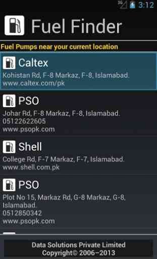 Fuel Finder Pakistan 2
