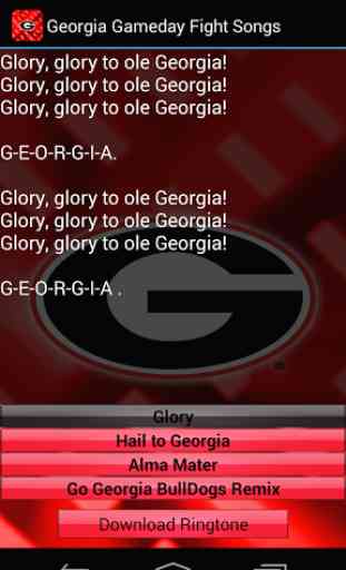 Georgia Bulldogs Ringtones 3
