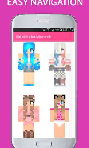 Girl Skins for Minecraft 2