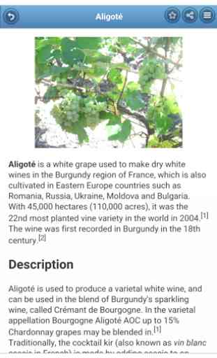 Grape varieties 2