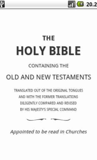 Holy Bible (KJV) 1