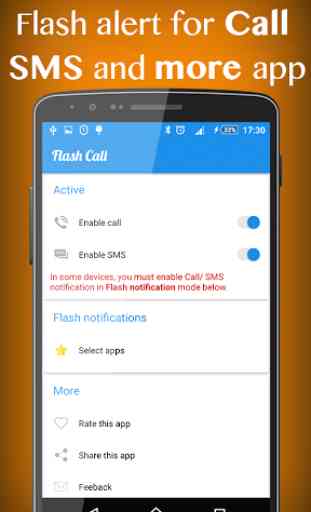 iFlash - Flash Alerts Call SMS 1