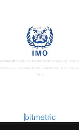 IMO Collision Regulations 4