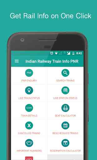 Indian Railway Train Info PNR 1