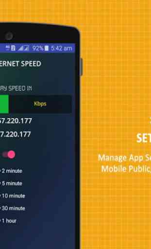 Internet Speed Test-4G,3G,WiFi 3