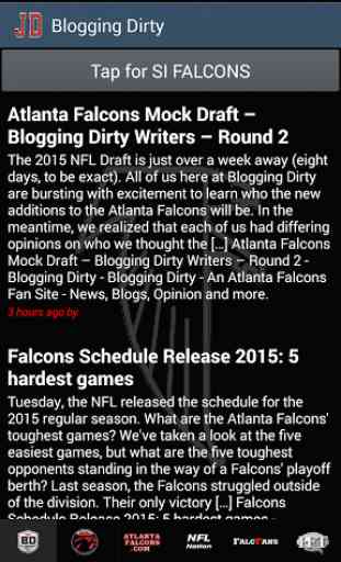JD's Atlanta Falcons News 1