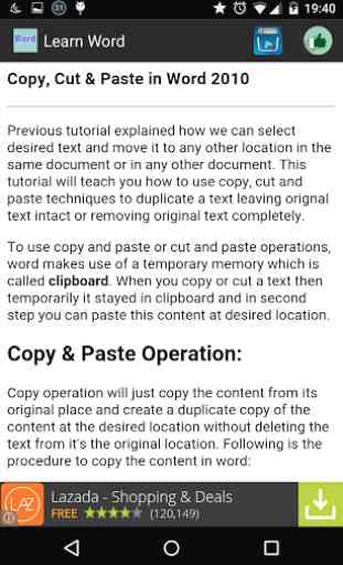 Learn MS Word 2010 3