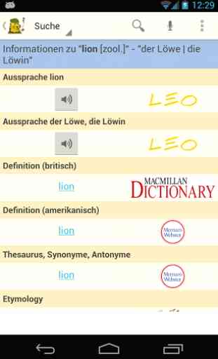 LEO dictionary 3