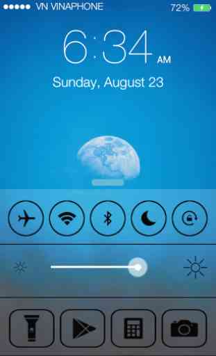 Lock Screen OS8 - Phone6 2