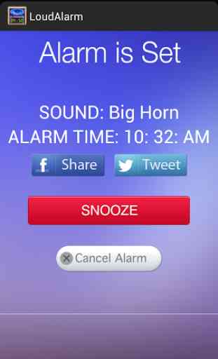Loud Alarm Clock with Snooze 3
