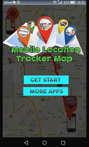 Mobile Location Tracker Map 1