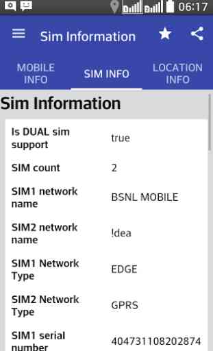Mobile, SIM and Location Info 2