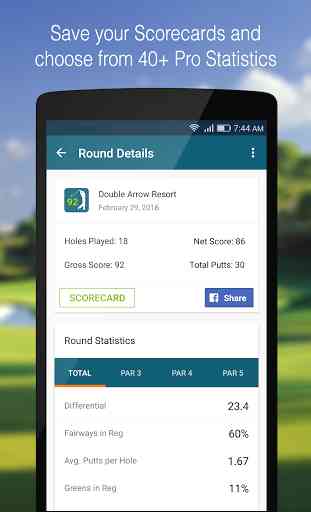 MyScorecard Golf Score Tracker 3