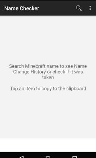 Name Checker for Minecraft PC 1