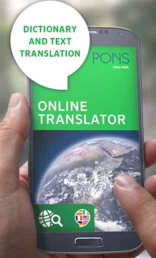 PONS Online Translator 1