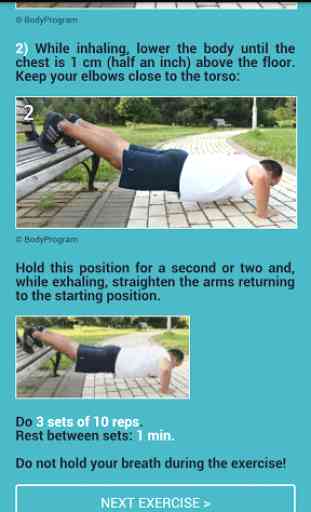 Push-up Chest Workout Routine 2
