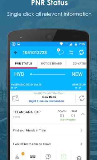 Rail Chat Train PNR Status App 1