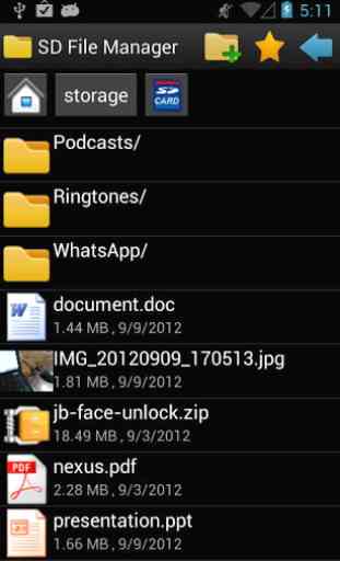 SD File Manager 1
