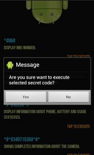 Secret Codes For Android 3