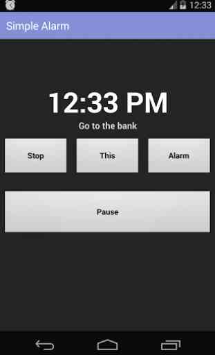Simple Alarm Clock Free 4