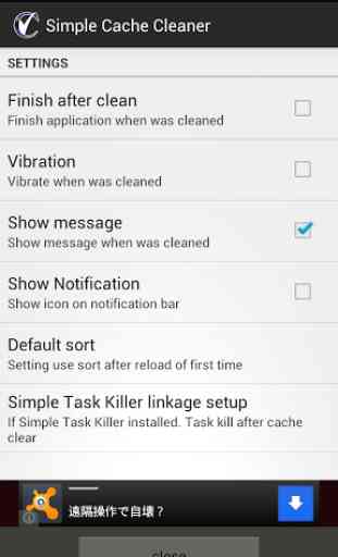 Simple Cache Cleaner 2