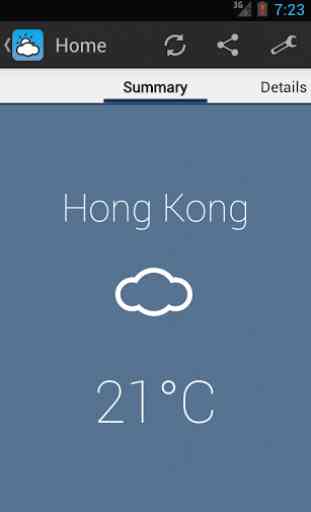Simple HK Weather 1