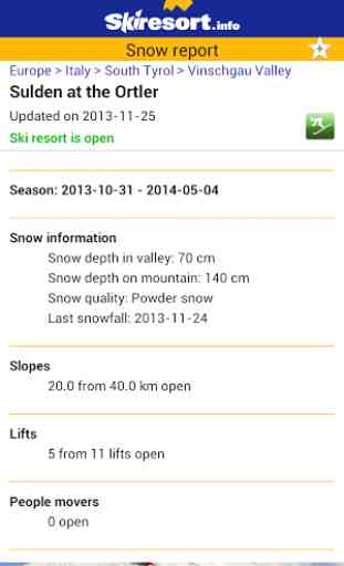 Skiresort.info – ski app 4