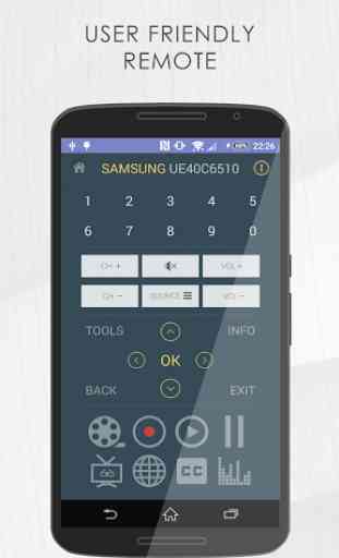 Smart TV Remote for Samsung 3