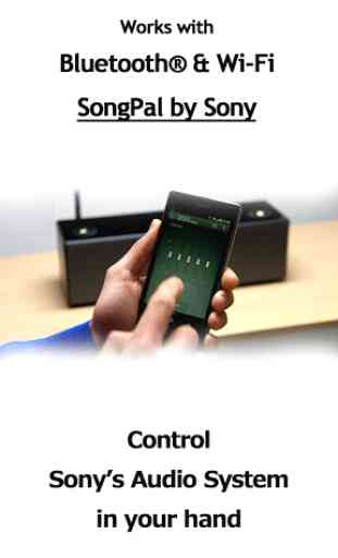 SongPal:Bluetooth/Wi-Fi remote 1