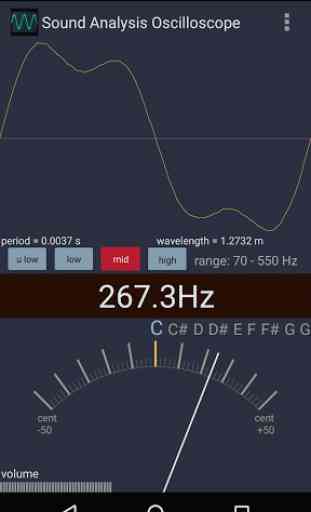 Sound Analysis Oscilloscope 1