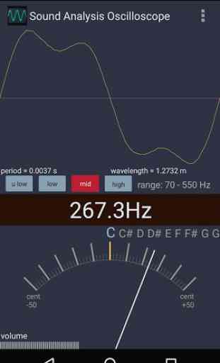 Sound Analysis Oscilloscope 4