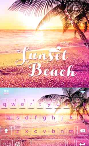 Sunset Beach Kika Keyboard 2