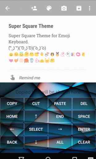 Super Square Emoji Keyboard 3